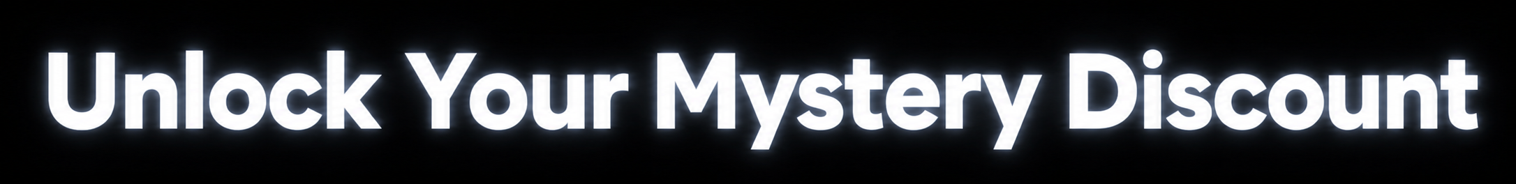 Unlock Your Mystery Discount